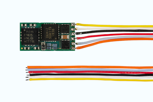 Mikro-Lokdecoder DH05C-3 für SX1, SX2, DCC und MM